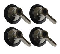 4 x Genuine Smeg A1, A1.1, A1.1K, A11CER Cooker Oven Hob Control Knobs 694975086