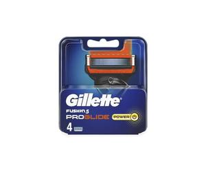 4 x Gillette Fusion Power ProGlide Men's Replacement Razor Blades with MicroComb