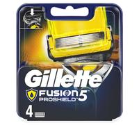 4 x Gillette Fusion ProShield Men's Replacement Razor Blades & Precision Trimmer