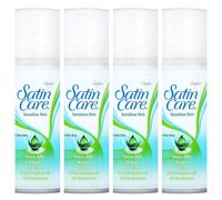 4 X Gillette Satin Care Sensitive Skin Shave Gel 200ml