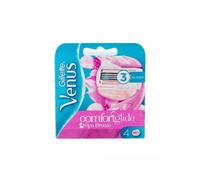 4 x Gillette Venus Comfortglide Spa Breeze 2-in-1 Women's Razor Refills, genuine