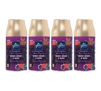 4 x Glade Automatic Spray Refill 269ml - Merry Berry & Wine