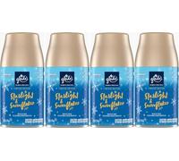 4 x Glade Automatic Spray Refill 269ml - Starlight & Snowflakes