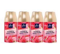 4 x Glade Automatic Spray Refill 269ml - Strawberry Sundae Funday