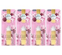4 x Glade Sense and Spray Refill 18ml - Frosted Floral Cherries