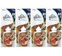 4 x Glade Sense and Spray Refill 18ml - Sensual Sandalwood & Jasmine
