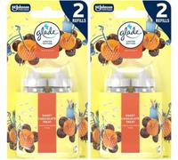 4 x Glade Sense and Spray Refill 18ml - Sweet Chocolate Treat (2 x Twin Pack)