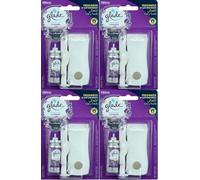 4 x Glade Touch & Fresh Holder + 12ml Refill - Lavender