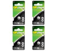 4 x GP CR1/3N Lithium Batteries 3V - 2L76 CR11108 DL1/3N K58L 1/3N U2L76 CR1