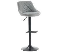 4 X Grey Faux Leather Cordoba Bar Stools Superior Quality