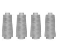 4 x Gutermann Toldi Lock Overlocking Thread Grey - 2500m Cones