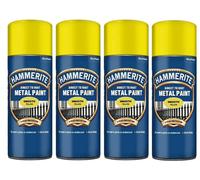Hammerite Spray Paint Aerosol Smooth & Hammered Black, White, Silver, Blue, ++