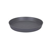 4 x Heavy Duty BLACK Small / Large Plastic Saucer Planter Plant Pot Saucers Water Tray Base (30cm)