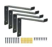 4 x Heavy Duty Scaffold Shelf Brackets 225mm - Ind