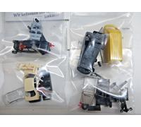 4 X Herpa H0 Minikit Kits Mercedes-Benz Taxi Car Black G Class