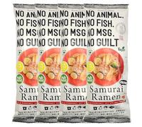 4 x Higashimaru Samurai Spicy Vegan Ramen, 220 g