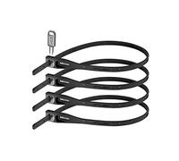 HipLok Z-Lok Armoured Reuseable Tie 40cm - Multipack Black