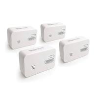 4 X Honeywell Xc70 Alternative - Hispec Battery Operated Carbon Monoxide Detector Powered By A 10 Year Battery Hsa/bc/10 (Four Pac