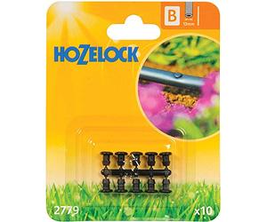 4 X Hozelock Blanking Plug 2779 Width 13mm Quantity is 10