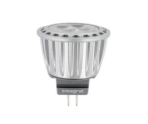 4 x Integral-LED MR11 / GU4, 3.7 Watt, 280 Lumen (20W Halogen Equivalent), 2700K Warm Light, Non-Dimmable lamp