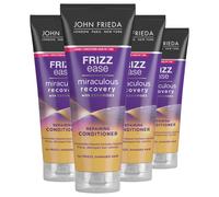 4 X John Frieda Frizz Ease Miraculous Recovery Damage Repair Conditioner 250ml