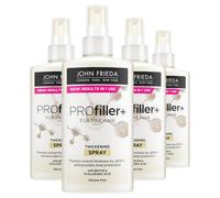 4 X John Frieda PROfiller+ Thickening Spray 150ml Fine Hair Biotin Hyaluronic