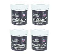 4 x La Riche Directions Semi-Perm Hair Colour Deep Purple 4x 88ml