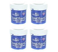 4 x La Riche Directions Semi-Perm Hair Colour Pastel Blue 4x 88ml