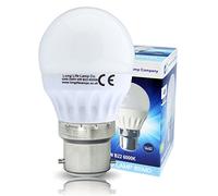 4 x LED 4w Golf Ball Light Bulb Cool White 6000k Frosted Cover B22 Bayoent Cap Replacement for Halogen