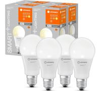 4 X LED Smart+ Bulbs A60 9W = 60W E27 Matte 806lm Warm White Dimmable WiFi