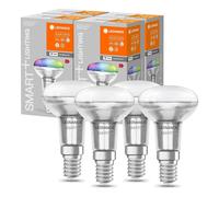 4 X LED Smart +R50 Reflector 3,3W=40W E14 Matte Rgbtw 2700K-6500K Dimmable Wifi