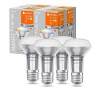 4 x LED Smart+ Reflector R63 4.7W = 60W E27 Matte 345lm TW 2700K-6500K App WiFi