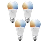 4 x Ledvance LED Smart+ A60 Bulb 9W=60W E27 TW 2700K-6500K Dimmable App WiFi