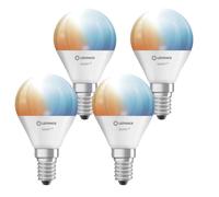 4 x Ledvance LED Smart+ Droplet 5W=40W E14 Tunable White Dimmable App WiFi