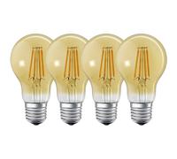 4 x Ledvance LED Smart+ Filament Bulb 6W (53W) Gold Extra Warm White E27 WiFi