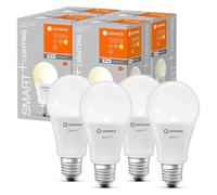 4 X Ledvance Smart + Bulb 14W=100W E27 Matte 1521lm Warm White Dimmable App Wifi