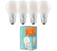 4 X Ledvance Smart+ Filament Bulb 7,5W=75W E27 1055lm Warm Dimmable Bluetooth