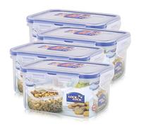 Rectangular 470ml (137 x 104 x 70mm), Clear/Blue