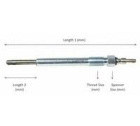 4 x Lucas Premium Diesel Glow Plugs LP036 fit Renault, Peugeot, Citroen see list