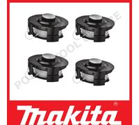 4 x Makita Grass Trimmer Spool 6m Line Metal Bump Head DUR181Z DUR193Z DUR180