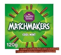 4 x Matchmakers Cool Mint Chocolate Box 120g Delicious Tasty And Twisty Treat Gift Hamper For Birthday,Christmas,Easter,New Year