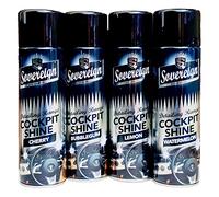 4 x Mix Bundle Dashboard Shine Sovereign Interior Plastic Cleaner Scented Spray