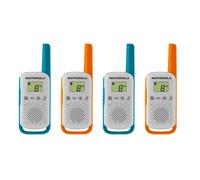 4 X Motorola TALKABOUT T42 Quad Pack Two-Way Radios Kids Child PMR