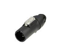 4 x Neutrik NAC3MX-W-TOP Truecon Powercon True1 Connector - BLACK