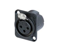 4 x Neutrik NC3FD-LX-BAG - 3 Pole Female Receptacle