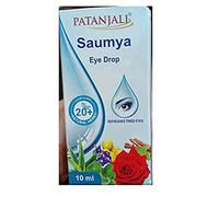 4 x New Patanjali Ayurvedic Herbal Saumya Eyedrops 10ml