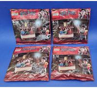 4 x NEW SEALED LEGO Harry Potter Poly Bags 30111 XMAS CHRISTMAS STOCKING FILLER