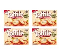 4 x NewToffife Limited Edition White Chocolate Box 15 Pieces 125g Share Treat Gift Hamper For Birthday, Christmas Easter By Experts Supplies