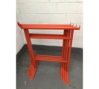 4 x No Size 3 Adjustable Builders Trestles Band Stands Made in the UK