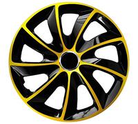 4 x NRM Wheel Trims STIG Extra Gold/Black 17 Inches